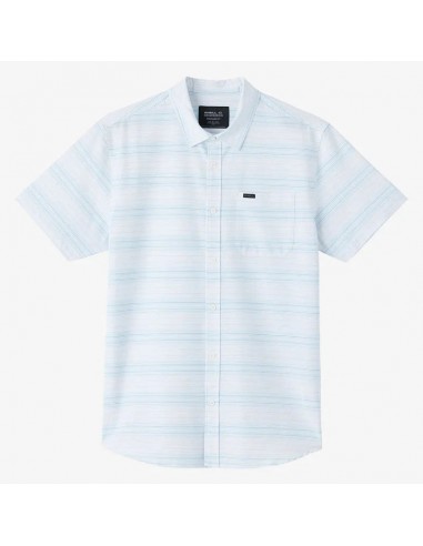 Oneill Trvlr Traverse Stripe UPF SS Button Down Shirt - White Vous souhaitez 