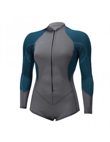 Oneill WOMEN'S Blueprint Front Zip 2/1MM L/S SPRING WETSUIT français