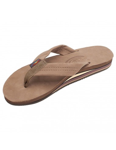 Rainbow Sandals Women's Premier Leather Double Layer Arch - Dark Brown des créatures d'habitude