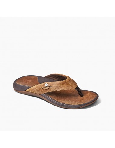 Reef Pacific LE Leather Mens Sandal - Java Brown livraison gratuite