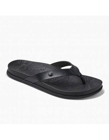 Reef Cushion Porto Cruz Women's Sandals - Black rembourrage situé sous