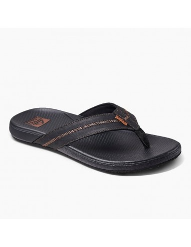 Reef Cushion Phantom 2.0 LE Mens Sandals Leather Strap - Black d'Europe débarque